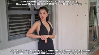 8K Viet Model Leena Fashion Shoot at Duxton Hill on 11 Jul 2020 Sat [upl. by Eneli]