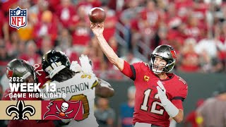 New Orleans Saints vs Tampa Bay Buccaneers  2022 Week 13 Game Highlights [upl. by Perron]