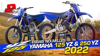 On a essayé les Yamaha YZ 2022 🔥 [upl. by Schilling]