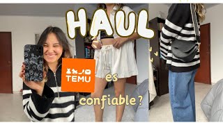 Haul de ropa y cositas varias  TEMU Colombia💖📸🎒 [upl. by Arney852]