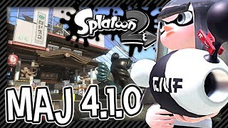 NOUVELLE MAP ET NOUVELLES ARMES  MISE A JOUR 410 SPLATOON 2 [upl. by Hermie637]