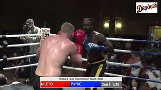 Real Fight Promotions Presents Tyler Mileto Vs Nico Panye [upl. by Hanala]