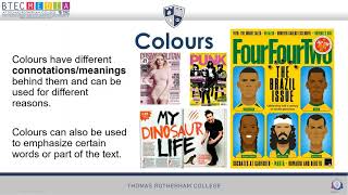 BTEC Media Year 1  How to Textually Analyse a Magazine [upl. by Isaac75]