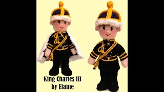 King Charles III Knitting Pattern [upl. by Leal783]