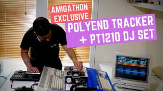 Amigathon DJ Set  Commodore Amiga amp Polytracker Mixing [upl. by Hannad614]