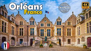 🇫🇷 Orléans  City of Joan of Arc France Amazing Walking Tour 4K60fps With Captions [upl. by Panta61]