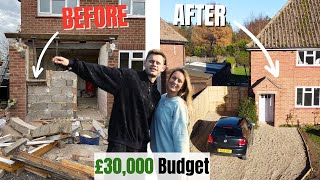 Extreme Home Renovation on a budget  UK DIY Renovation [upl. by Viquelia83]