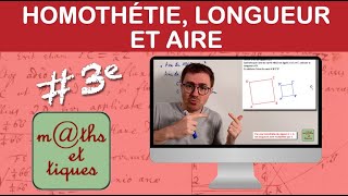 Utiliser les homothéties  Troisième [upl. by Nisotawulo]