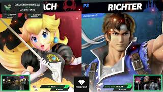 Game Lab Smash 104 T3 DOM Richter VS Razo Peach [upl. by Nahsad]