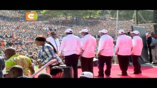 Thousands gathered at Uhuru Park for unveiling of NASA line up [upl. by Swetlana]