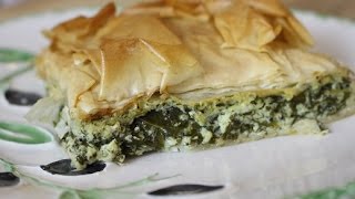 How to make THE BEST Greek Spinach Pie  SPANAKOPITA [upl. by Fryd]