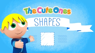 Square  SHAPES  The Cute Ones  Activities [upl. by Iseabal372]