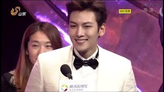 20160117 JiChangWook 지창욱 池昌旭 騰訊應用寶APP之夜 [upl. by Conlee430]