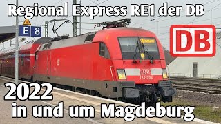 Regional Express RE1 der DB Regio AG Nordost  Magdeburg 2022 [upl. by Adnirak]