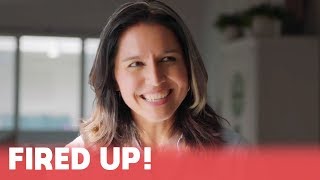 Presidential Candidate Tulsi Gabbard On Surfing Mitch McConnell amp Hemp Gifts  Fired Up [upl. by Eidnas]