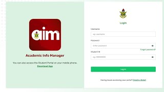 KNUST STUDENTS PORTAL amp HOW TO RETRIEVE YOUR CREDENTIALS [upl. by Loralie124]