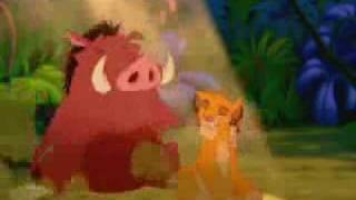 hakuna matata english with lyrics [upl. by Codee509]