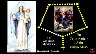 The Glorious Mysteries  VIRTUAL ROSARY  Sundays amp Wednesdays [upl. by Nyladnarb796]