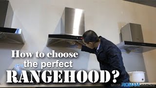 How to choose the best rangehood pt1  ROBAM Rangehood Demostration  ROBAM Australia [upl. by Dulce]