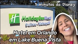 Holiday Inn Resort Suites Waterpark Lake Buena Vista em Orlando  Hotel próximo a Disney [upl. by Ydoc]