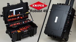 Knipex Werkzeugkoffer quotRobust 45quot und Werkzeuge  Review  Vorstellung [upl. by Fen358]