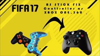 FIFA 19181716 15 RIGHT STICK FIX 100 and use REGULAR CONTROLLER AS XBOX 360 or ONE [upl. by Nitas]