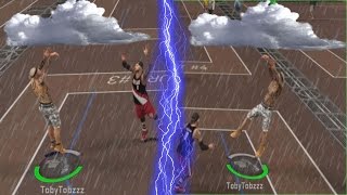 WETTEST SLASHER EVER 3 POINT SNIPER NBA2K17 MYPARK [upl. by Annotahs]