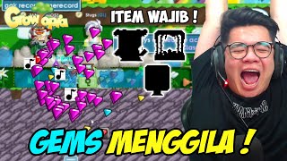 GEMS SEMAKIN MENGGILA  CARA AKU MENJUAL GEMS DI GROWTOPIA  Growtopia Indonesia [upl. by Anauj]