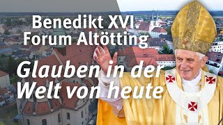 Benedikt XVI Forum in Altötting Glauben in der Welt von Heute Prof Dr Weimann  11072024 [upl. by Archer]