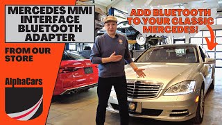 A MercedesBenz Bluetooth Adapter for the MMI Port  Product Spotlight [upl. by Iah536]