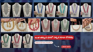 Latest one gram jewellery at wholesale price  One gram gold jewellery with price  7095886447 [upl. by Buffum]