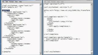 XML Tutorial 61 XSLT Functions [upl. by Sinegold]