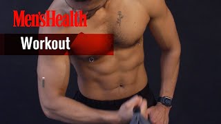 Cómo hacer un curl de bíceps con kettlebell  Mens Health España [upl. by Cavil]