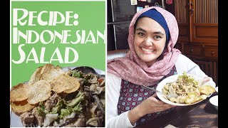 How To Make Healthy Indonesian Gado Gado  Salad Recipe [upl. by Ierna774]