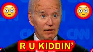 Joe Bidens Most GHASTLY Gaffe of the Debate and the Media is SILENT [upl. by Phillada]