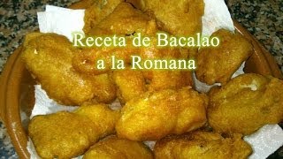 Receta de Bacalao rebozado al estilo Valenciano [upl. by Sochor]