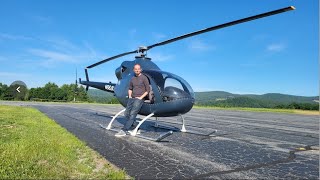 Rotorway RotorX JetExec Experimental Helicopter  First Solo Airport Circuits [upl. by Assylem]