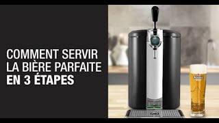 KRUPS  Beertender  comment servir une bière parfaite en 3 étapes [upl. by Sophia]