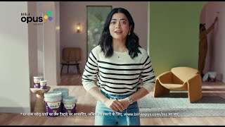 Birla Opus Paints  Naye Zamane Ka Naya Paint  One Interiors  Rashmika M  Neena G 40 sec Hindi [upl. by Aihsilat759]