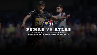 Pumas vs Atlas  Jornada 5 Clausura 23 Color Suzuki [upl. by Anyotal]