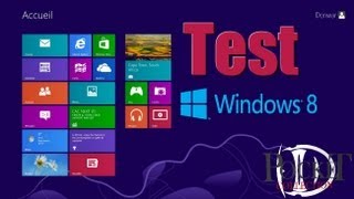 Test software Windows 8 sur tablette Acer Iconia  Donwar [upl. by Nnylekoorb]