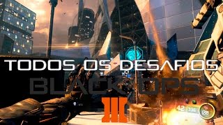 Call of Duty Black Ops 3  Todos os desafios da campanha [upl. by Cora]