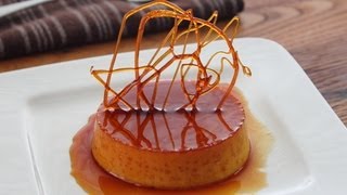 Creme Caramel  Creamy Baked Caramel Custard Dessert Recipe [upl. by Aidualc]