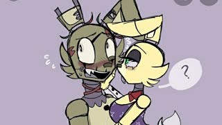 Springtrap meets anime springtrap [upl. by Alyakim]