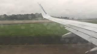 Ryanair Takeoff Leeds Bradford [upl. by Schulze837]