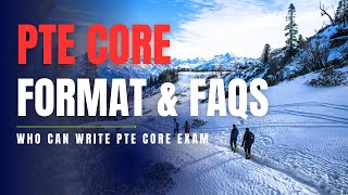 PTE Core exam 2024 who can write exam format IELTS vs PTE Core what is easy [upl. by Luoar830]