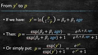 Video 8 Logistic Regression  Interpretation of Coefficients and Forecasting [upl. by Tengler346]