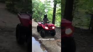 KingQuad 400working on momentum [upl. by Asyen]