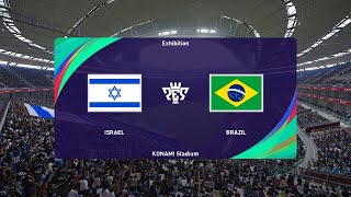 Israel U20 vs Brazil U20 03062023 Quarterfinal FIFA U20 World Cup PES 2021 [upl. by Aryn]