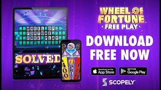 Wheel of Fortune® Free Play [upl. by Serolod]